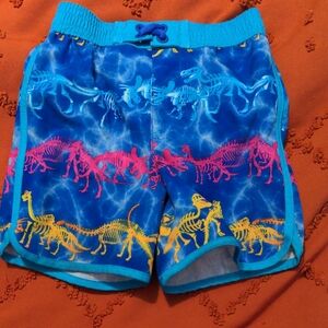 Wonder Nation Blue Swim Shorts